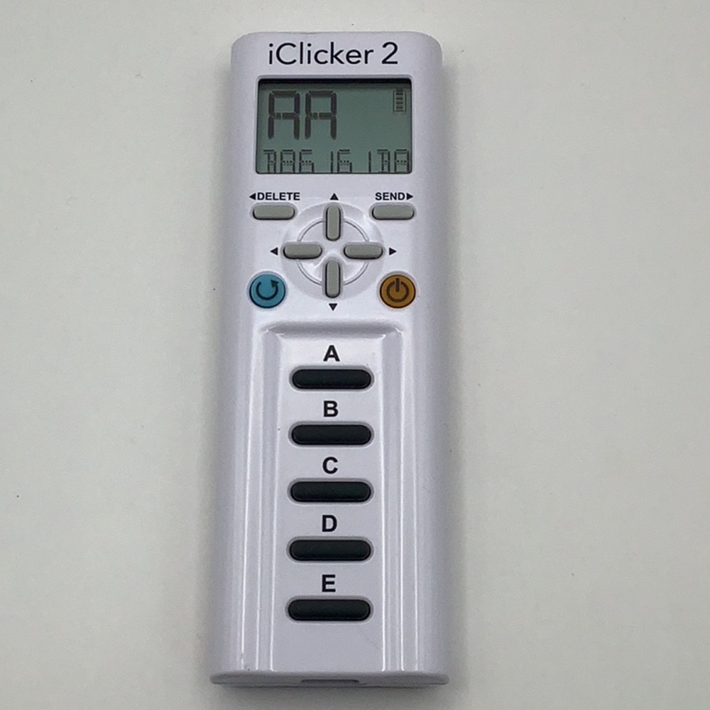 iclicker 2 - Student Remote with Batteries in Device